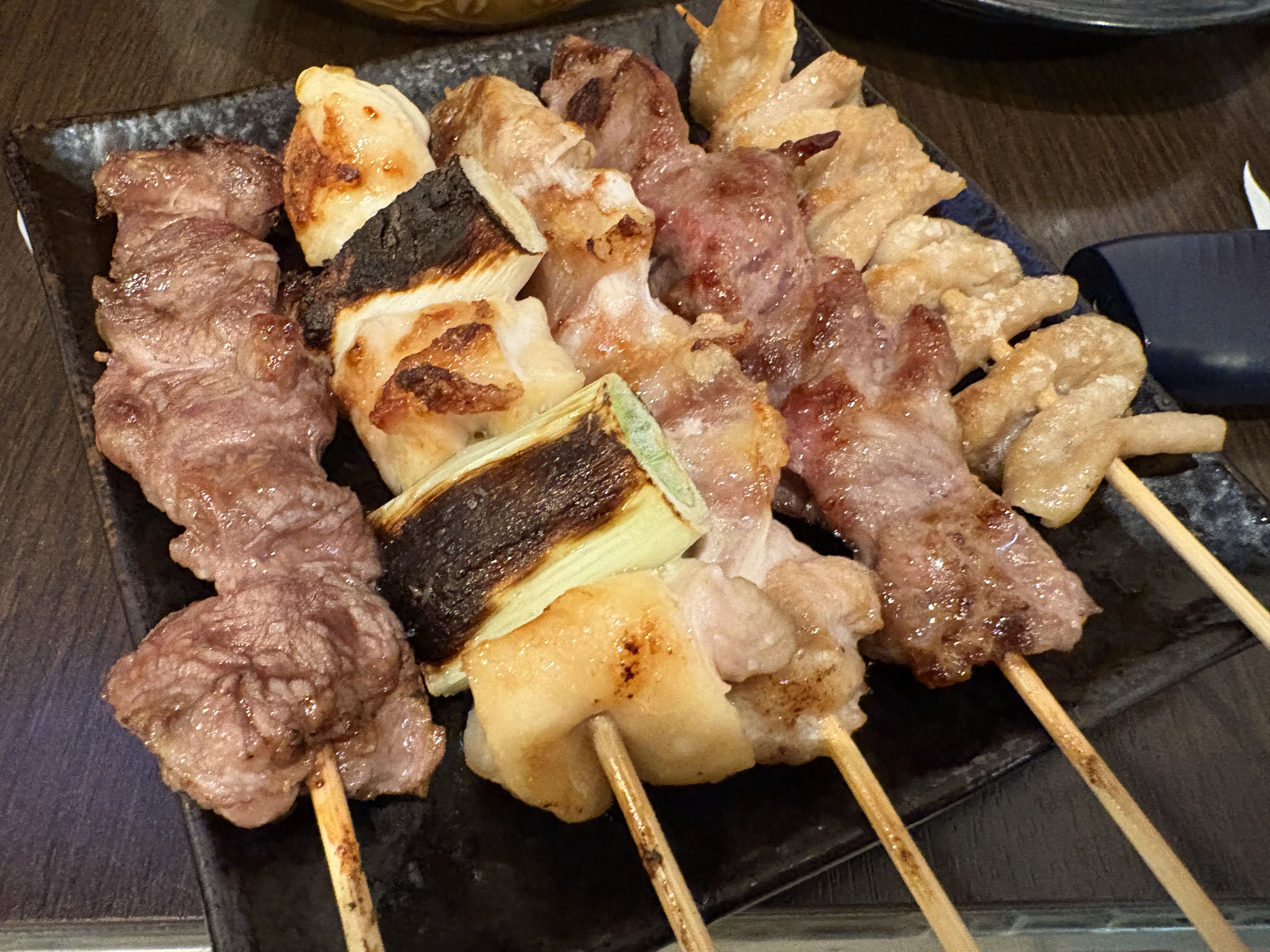 焼き鳥5種盛り合わせ
