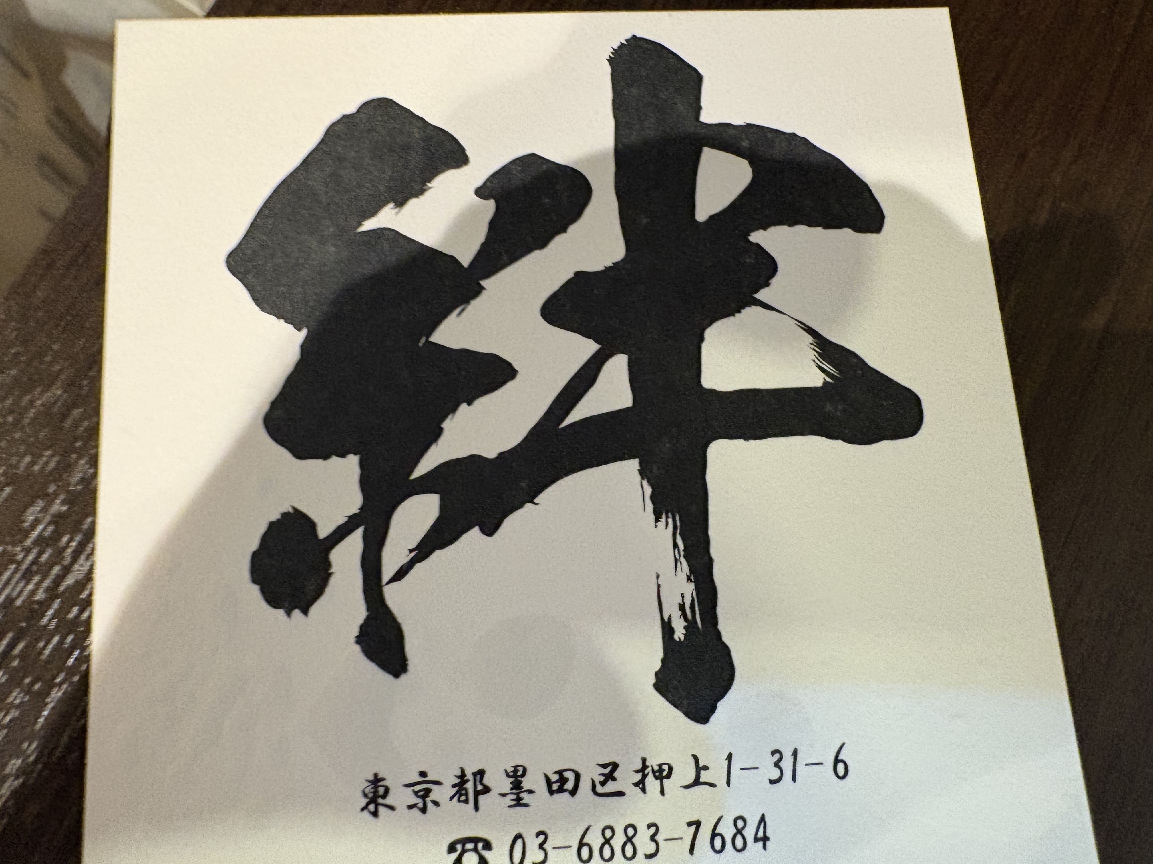 もつ焼き絆の外観ポスター