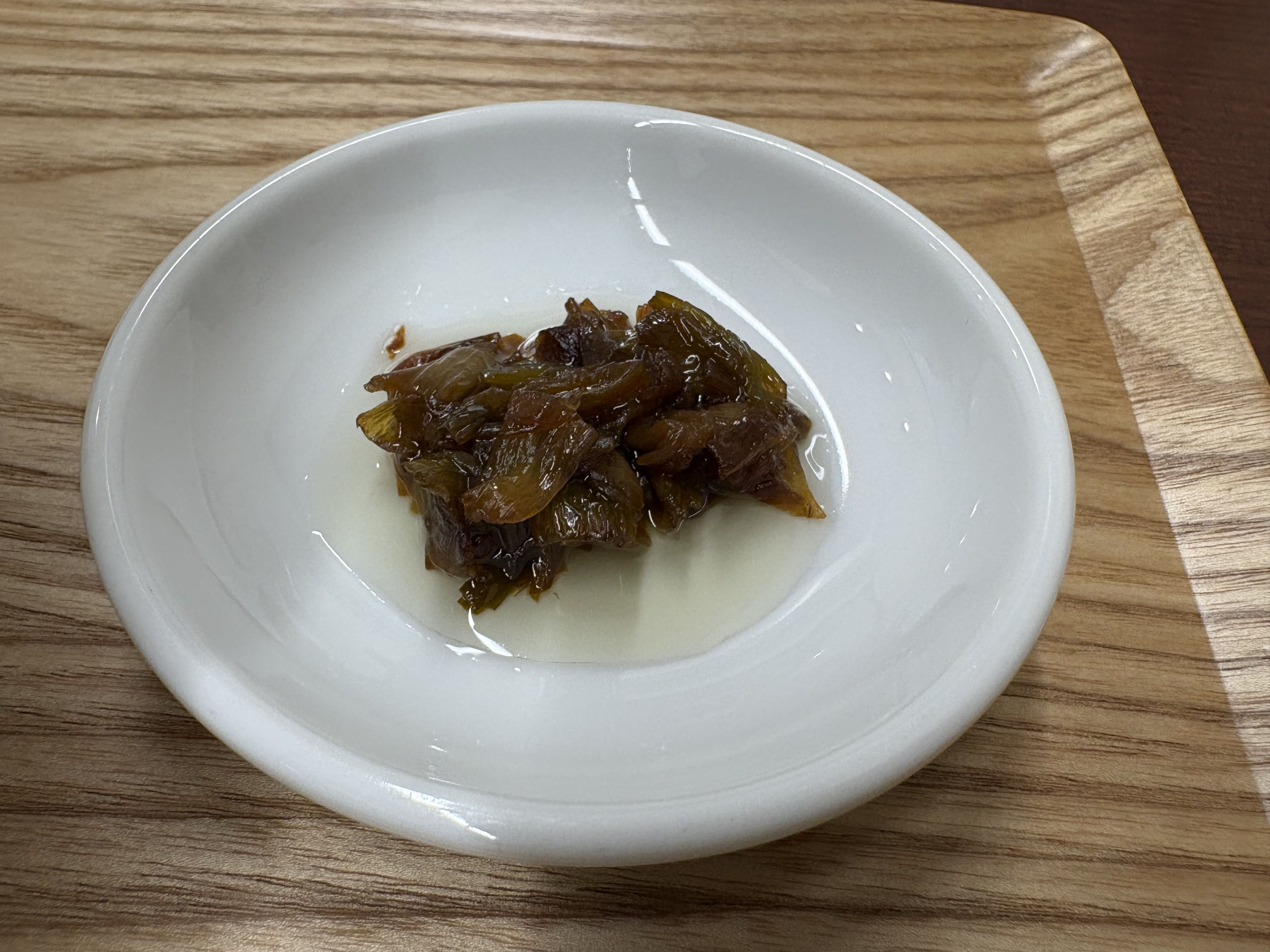 焦がしネギのトッピング